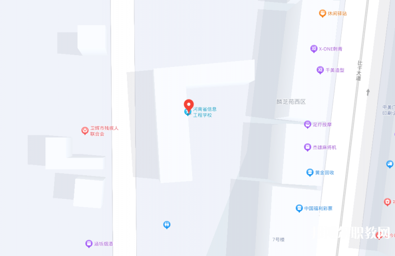 河南省信息工程學校地址，乘車路線